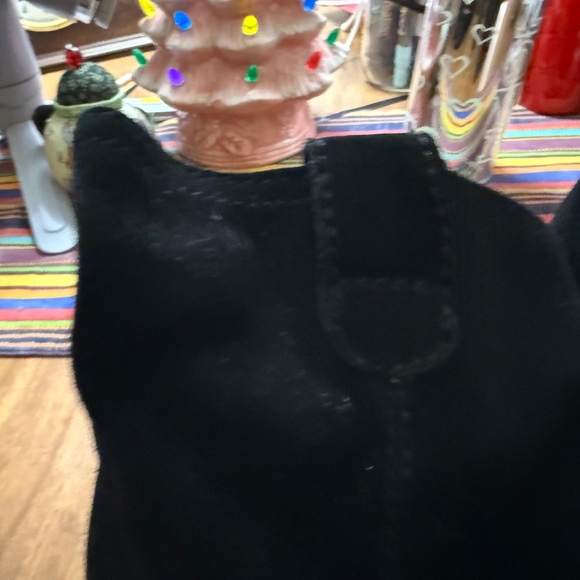 B. Makowsky Black Suede Boots | Pre-Owned | Size 8.5 - Picture 8 of 16